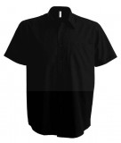 ACE férfi r.u comfort fitt ing - Fekete Egyszínű ing