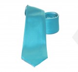              Goldenland fordítható slim nyakkendő - Menta-Türkíz