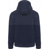 Sherpa vintage vastag kapucnis kardigán Férfi pólók,pulóverek