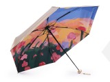                             Női mini összecsukható esernyő fémes Női esernyő,esőkabát