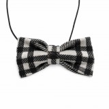       Gyerek gyapjú gumis csokornyakkendő - Skótkockás