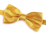 Szatén csokornyakkendő - Arany Csokornyakkendő