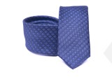     Prémium slim nyakkendő - Kék kockás