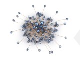 Bross csiszolt kövekkel kitűző Kitűzők, Brossok