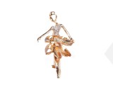 Bross csiszolt kövekkel - Balerina Kitűzők, Brossok