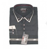             NM h.u slim ing - Fekete-drapp betétes Slim, Smart fazon