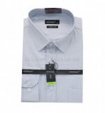                              NM h.u normál fit elasztikus ing - Szürke mintás Hosszúujjú ing