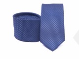    Prémium slim nyakkendő - Kék mintás