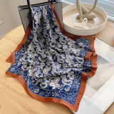  Férfi exklúzív sál - Kék-barna