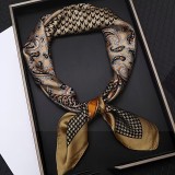  Férfi exklúzív sál - Barna mintás