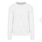                                                          Unisex pamut pulóver - Fehér Férfi pólók,pulóverek