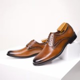                           Marhabőr férfi cipő - Caramell