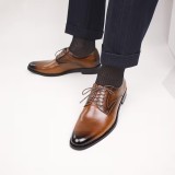                           Marhabőr férfi cipő - Caramell Férfi cipő