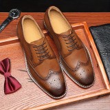                            Marhabőr férfi cipő - Caramell Férfi cipő