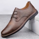                            Marhabőr férfi cipő - Barna Férfi cipő