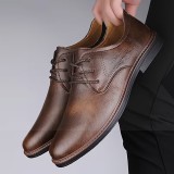                            Marhabőr férfi cipő - Barna Férfi cipő