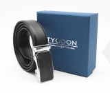                      Tycoon férfi bőr öv díszdobozban - Fekete