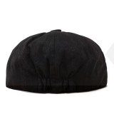                       Gatsby unisex sapka - Fekete