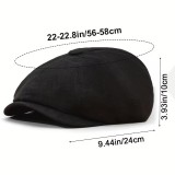                       Gatsby unisex sapka - Fekete