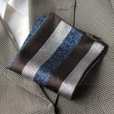                     Exkluzív díszzsebkendő - Csíkos