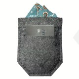                          Díszzsebkendő tartó bankkártyatartóval