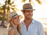                                         Unisex nyári szalmakalap - Ecru Női sapka,kesztyű,sál