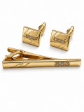    Mandzsettagomb-nyakkendőtű szett  