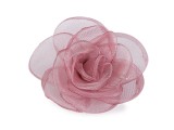                     Organza virág bross Kitűzők, Brossok