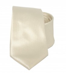 Goldenland slim nyakkendő - Ecru Egyszínű nyakkendő