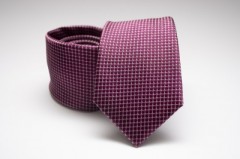 Prémium selyem nyakkendő - Ibolya Kockás nyakkendők