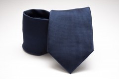 Prémium nyakkendő - Sötétkék Egyszínű nyakkendő