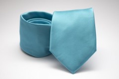    Prémium nyakkendő - Tűrkizkék Egyszínű nyakkendő