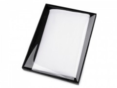 Pamut díszzsebkendő díszdobozban - Fehér 
