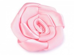   Rózsa kitűző 10 db/csomag - Rózsaszín Kitűzők, Brossok