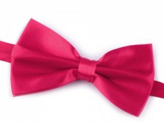  Szatén csokornyakkendő - Pink 