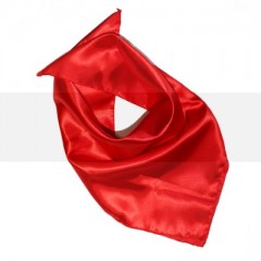             Szatén női kendő - Piros Női divatkendő és sál