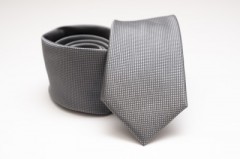 Prémium selyem nyakkendő -  Szürke Egyszínű nyakkendő