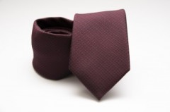 Prémium nyakkendő - Burgundi Egyszínű nyakkendő