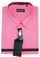                                                                Goldenland extra rövidujjú ing - Pink Extra méret