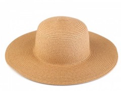   Női szalma kalap - Világosbarna Női kalap, sapka
