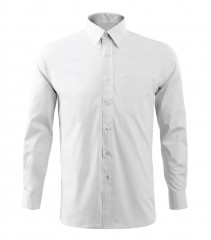 Malfini 100 % Pamut puplin férfi ing - Fehér Egyszínű ing