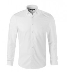 Malfini 60 % Pamut puplin slim férfi ing - Fehér Egyszínű ing