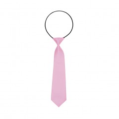    Gumis szatén gyereknyakkendő  - Rózsaszín Gyerek nyakkendők