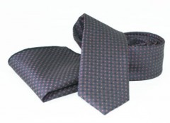 Goldenland nyakkendő szett - Fekete aprómintás Szettek