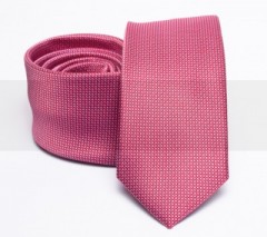    Prémium slim nyakkendő - Lazac pöttyös Egyszínű nyakkendő