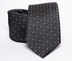    Prémium nyakkendő -  Fekete mintás Aprómintás nyakkendő