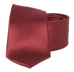 Goldenland slim nyakkendő - Bordó Egyszínű nyakkendő