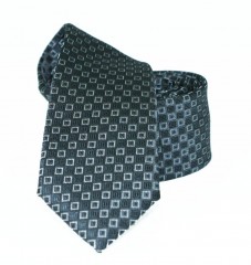               Goldenland slim nyakkendő - Grafit kockás Kockás nyakkendők