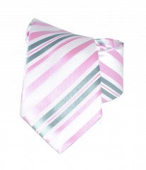    Newsmen gyerek nyakkendő - Rózsaszín csíkos 