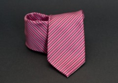   Prémium nyakkendő - Rózsaszín csíkos 